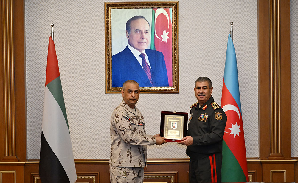 UAE Special Operations Forces Commander visits Azerbaijan (PHOTO)