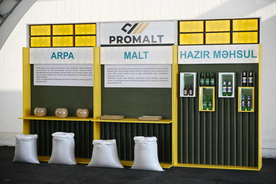 President Ilham Aliyev attends inauguration of barley malt processing facility in Imishli (PHOTO/VIDEO)