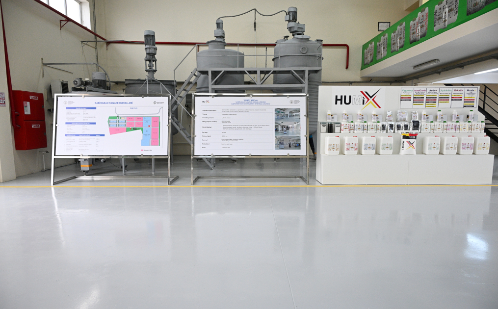 President Ilham Aliyev visits agrochemical production facility in Sabirabad (PHOTO/VIDEO)