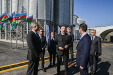 President Ilham Aliyev attends inauguration of barley malt processing facility in Imishli (PHOTO/VIDEO)