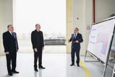 President Ilham Aliyev visits agrochemical production facility in Sabirabad (PHOTO/VIDEO)