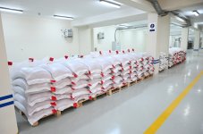 President Ilham Aliyev visits seed processing facility in Sabirabad Industrial District (PHOTO/VIDEO)