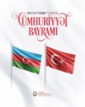 President Ilham Aliyev makes post on Türkiye's Republic Day (PHOTO)