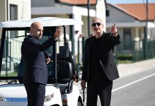 President Ilham Aliyev attends inauguration of first phase of Horovlu village in Jabrayil (PHOTO)