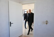 President Ilham Aliyev attends inauguration of first phase of Horovlu village in Jabrayil (PHOTO)
