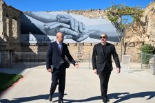 President Ilham Aliyev attends inauguration of first phase of Horovlu village in Jabrayil (PHOTO)