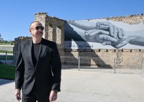President Ilham Aliyev attends inauguration of first phase of Horovlu village in Jabrayil (PHOTO)
