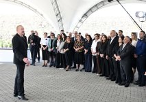 President Ilham Aliyev presents keys to apartments to residents of Mammadbayli and Aghali villages in Zangilan (PHOTO/VIDEO)