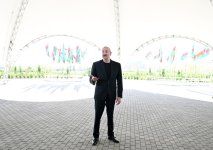 President Ilham Aliyev presents keys to apartments to residents of Mammadbayli and Aghali villages in Zangilan (PHOTO/VIDEO)