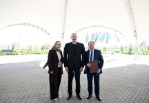 President Ilham Aliyev presents keys to apartments to residents of Mammadbayli and Aghali villages in Zangilan (PHOTO/VIDEO)