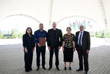 President Ilham Aliyev presents keys to apartments to residents of Mammadbayli and Aghali villages in Zangilan (PHOTO/VIDEO)