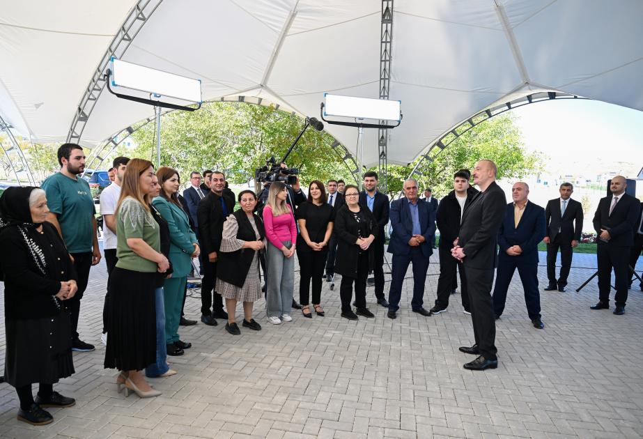 All of Garabagh and East Zangezur resemble vast construction site - President Ilham Aliyev