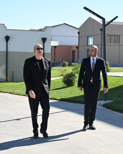 President Ilham Aliyev attends inauguration of first phase of Horovlu village in Jabrayil (PHOTO)