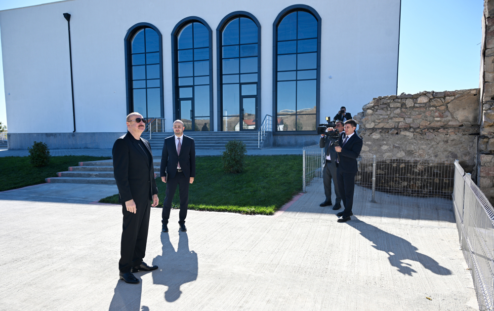President Ilham Aliyev attends inauguration of first phase of Horovlu village in Jabrayil (PHOTO)