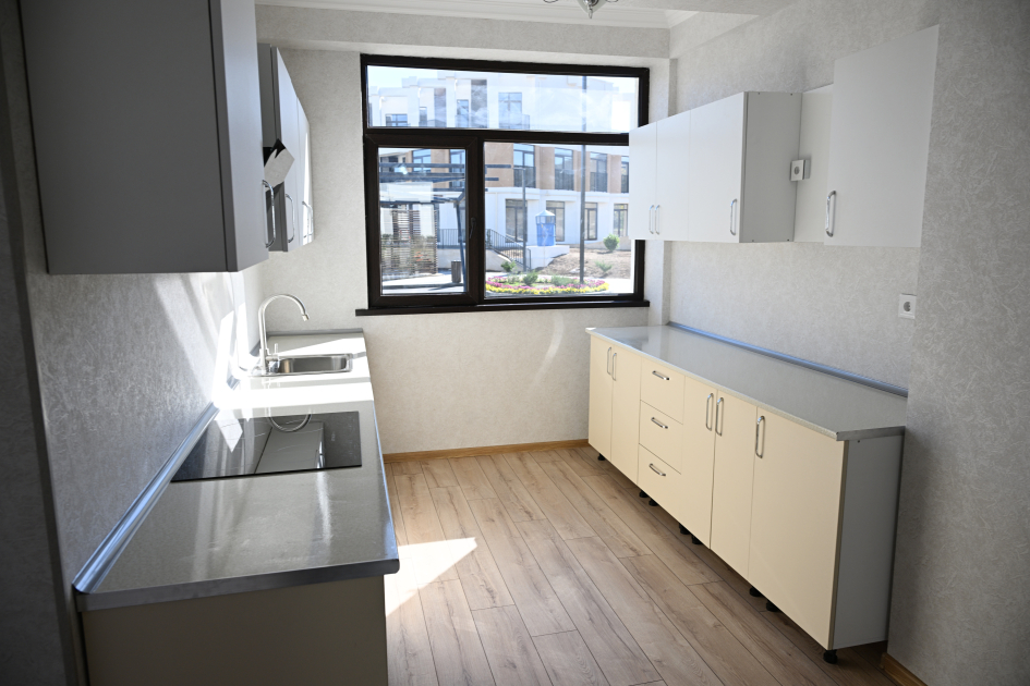 President Ilham Aliyev reviews completed 104-apartment residential complex in Zangilan (PHOTO)