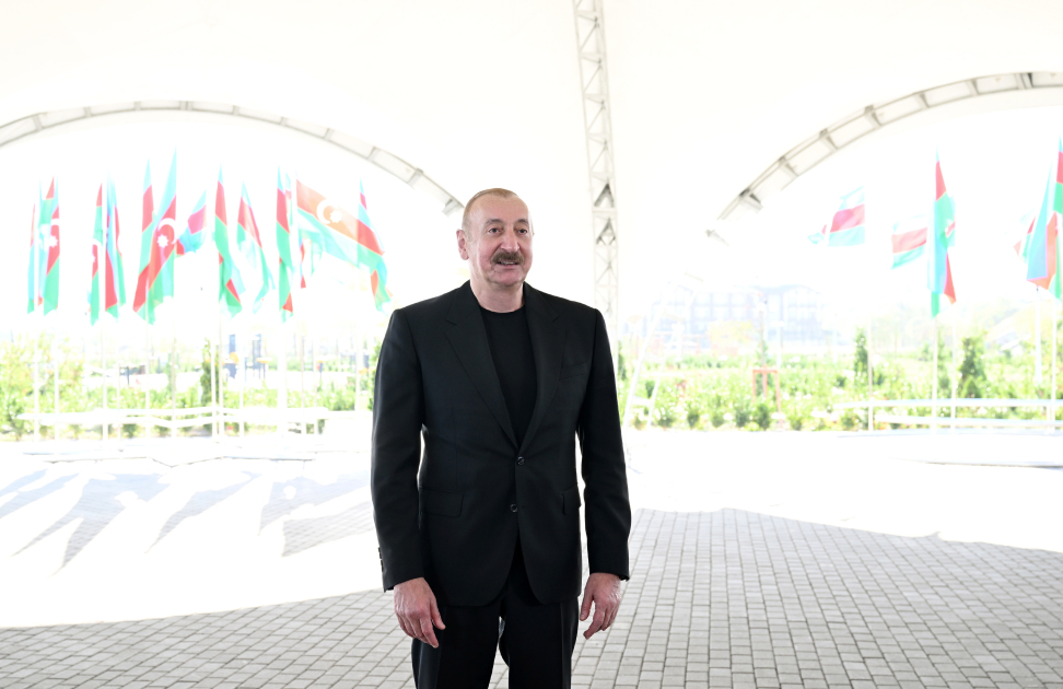 President Ilham Aliyev presents keys to apartments to residents of Mammadbayli and Aghali villages in Zangilan (PHOTO/VIDEO)