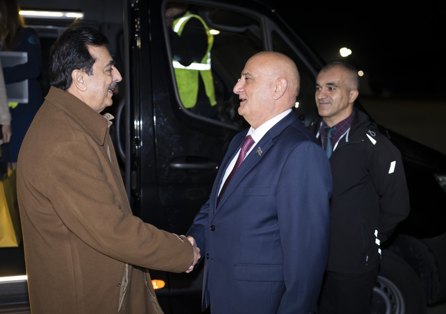 Pakistani Senate chairman visits Azerbaijan (PHOTO)