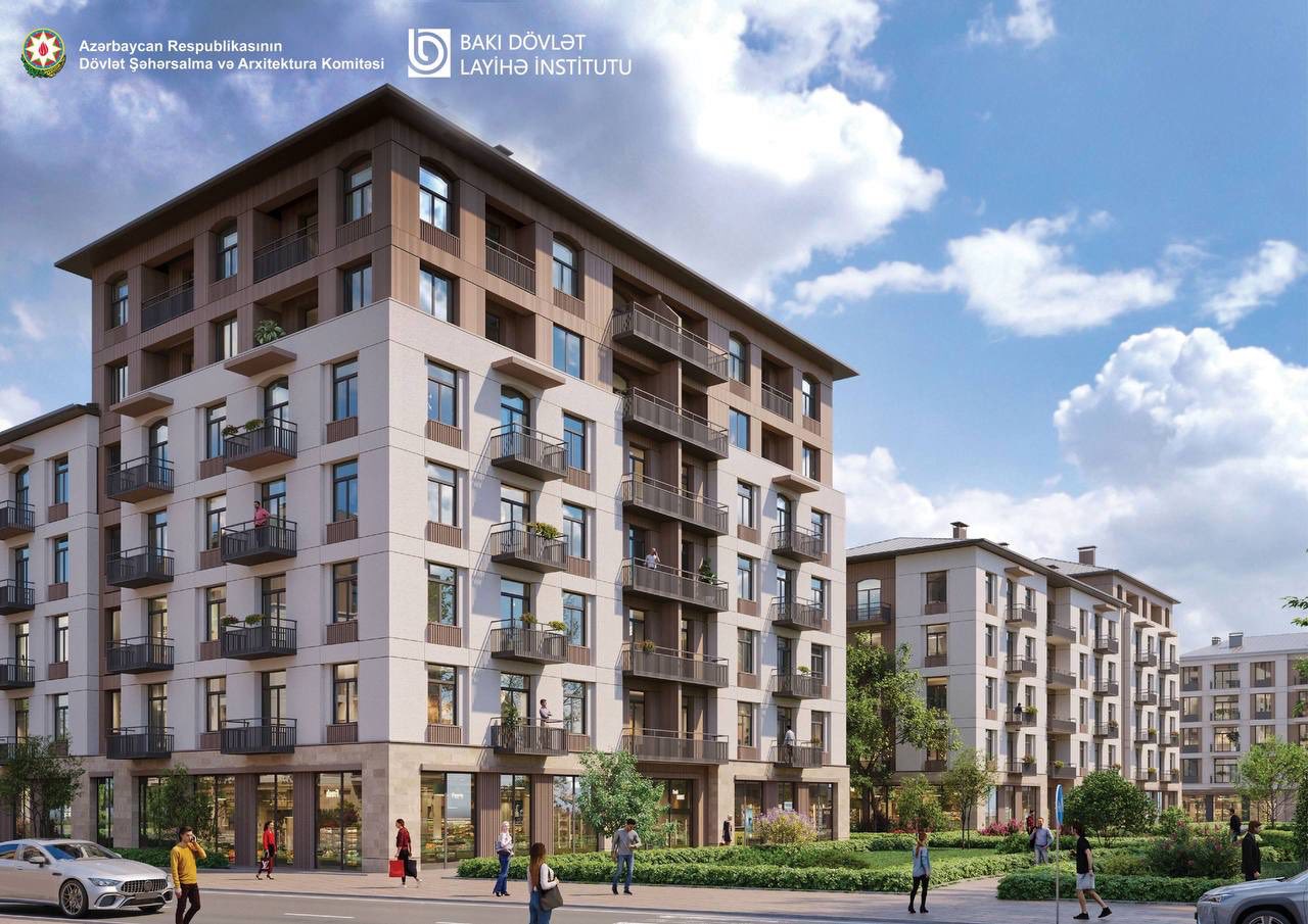 Azerbaijan airs design of looming second, third residential complexes in Jabrayil (PHOTO)