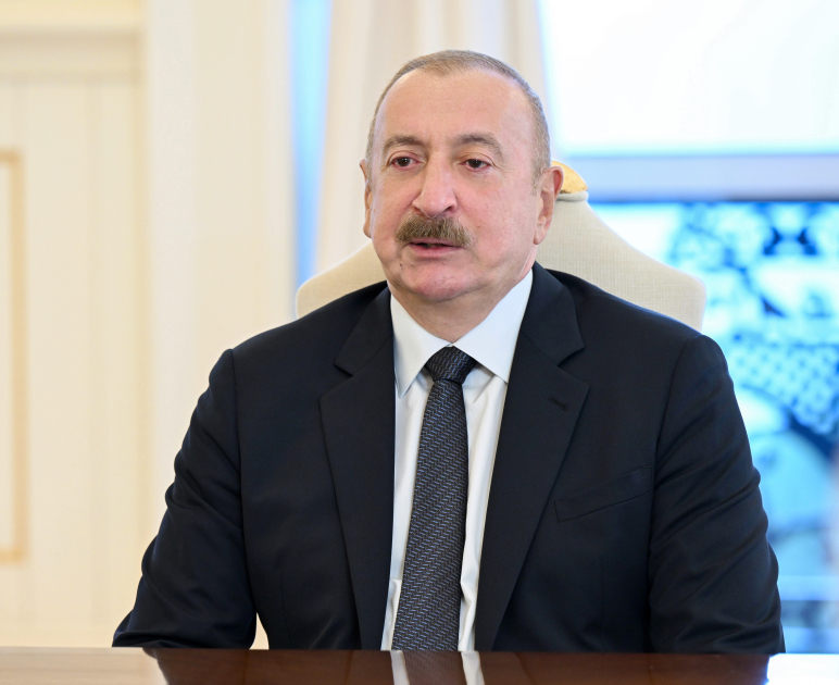 President Ilham Aliyev receives Chairman of UAE Federal National Council (PHOTO/VIDEO)