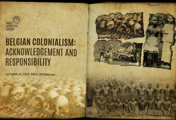 Baku to host int'l conference on 'Belgian colonialism: acknowledgement and responsibility'