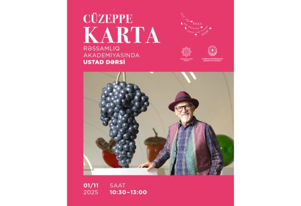 Italian sculptor Giuseppe Carta set to inspire young artists in exclusive master class