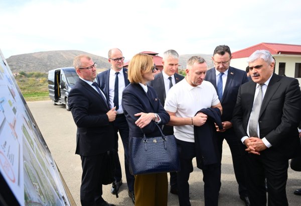 Deputy PMs of Azerbaijan, Belarus visit Gizil Kangarli village in Aghdam (PHOTO)