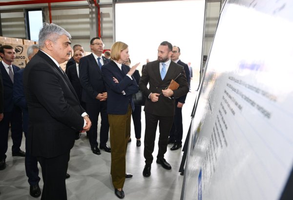 Azerbaijani, Belarusian delegations explore Aghdam Industrial Park (PHOTO)