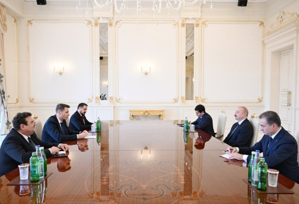 President Ilham Aliyev receives Speaker of Romanian Senate (PHOTO/VIDEO)