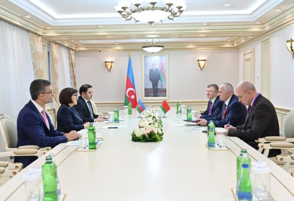 Azerbaijani, Belarusian parliament leaders focus on interparliamentary relations