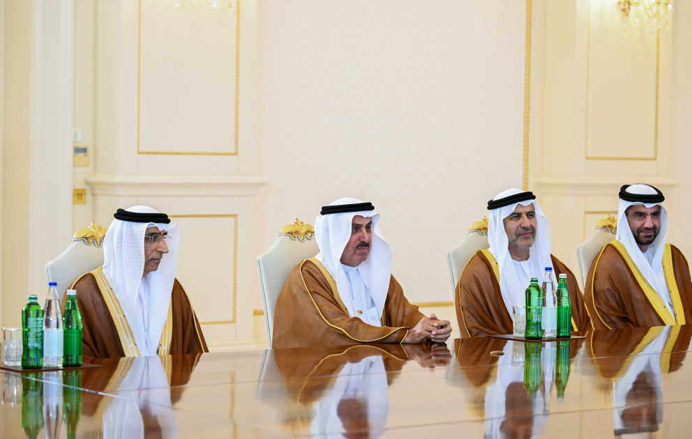 President Ilham Aliyev receives Chairman of UAE Federal National Council (PHOTO/VIDEO)