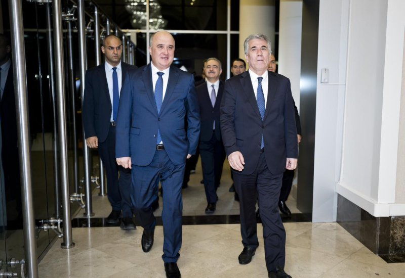 Chairman of Chamber of Representatives of Tajikistan's Majlisi Oli arrives in Azerbaijan (PHOTO)