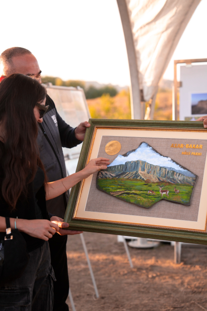 Leyla Aliyeva and Arzu Aliyeva attend inauguration of Akhar-Bakhar National Park in Gakh district (PHOTO)