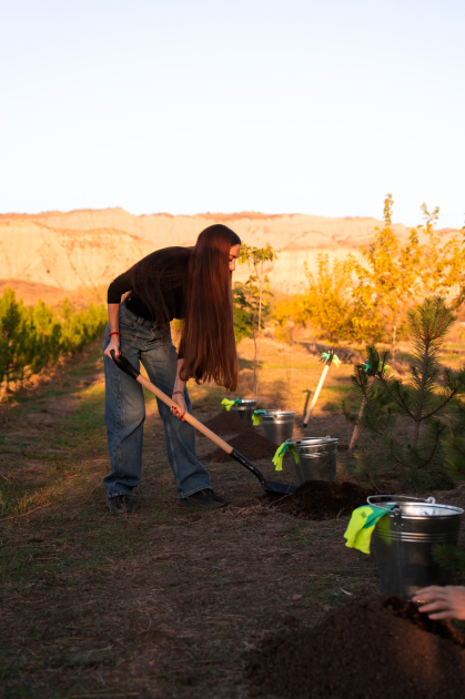 Leyla Aliyeva and Arzu Aliyeva attend inauguration of Akhar-Bakhar National Park in Gakh district (PHOTO)