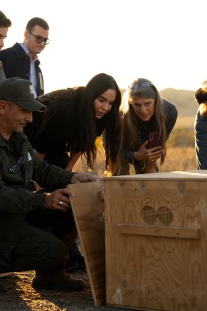 Leyla Aliyeva and Arzu Aliyeva attend inauguration of Akhar-Bakhar National Park in Gakh district (PHOTO)