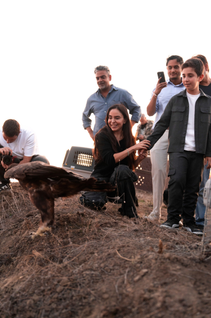 Leyla Aliyeva and Arzu Aliyeva attend inauguration of Akhar-Bakhar National Park in Gakh district (PHOTO)