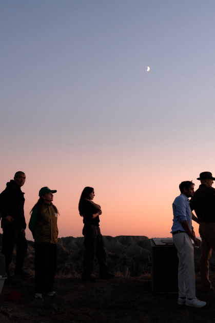 Leyla Aliyeva and Arzu Aliyeva attend inauguration of Akhar-Bakhar National Park in Gakh district (PHOTO)