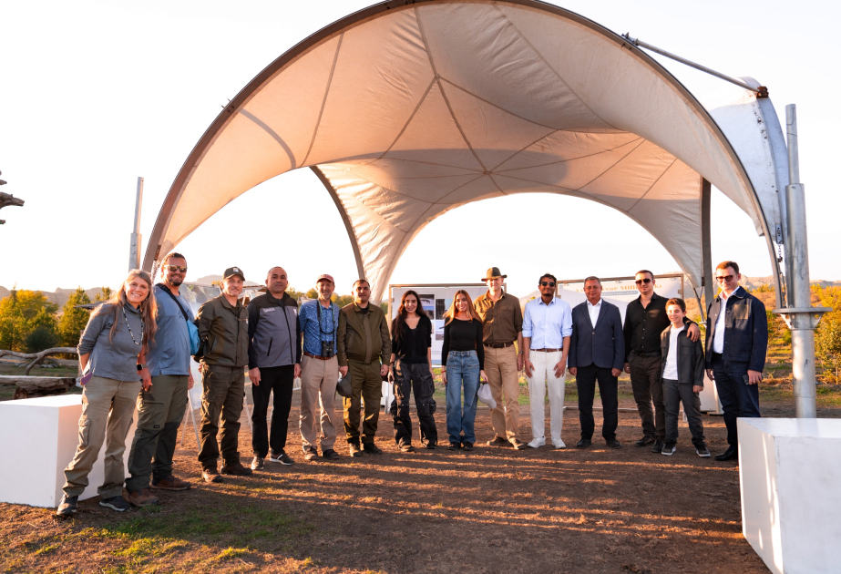 Leyla Aliyeva and Arzu Aliyeva attend inauguration of Akhar-Bakhar National Park in Gakh district (PHOTO)