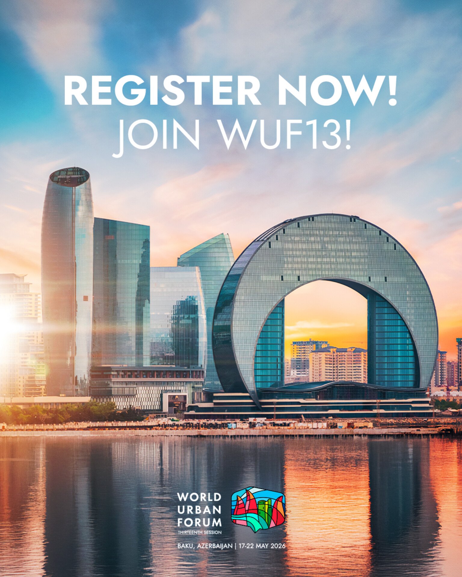 Official social media pages for WUF13 launched