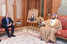Azerbaijani FM holds key talks with Oman Sultan’s special envoy (PHOTO)