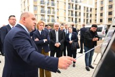 Azerbaijani, Belarusian Deputy PMs review progress on Aghdam’s 2nd residential complex (PHOTO)