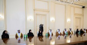 President Ilham Aliyev receives Chairman of UAE Federal National Council (PHOTO/VIDEO)