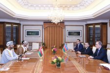 Azerbaijani, Omani foreign ministers hold one-on-one meeting (PHOTO)