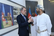 Azerbaijani, Omani foreign ministers hold one-on-one meeting (PHOTO)