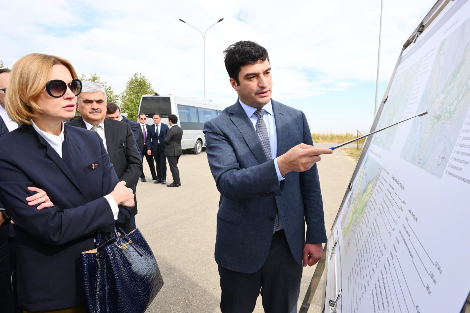 Deputy PMs of Azerbaijan, Belarus visit Gizil Kangarli village in Aghdam (PHOTO)