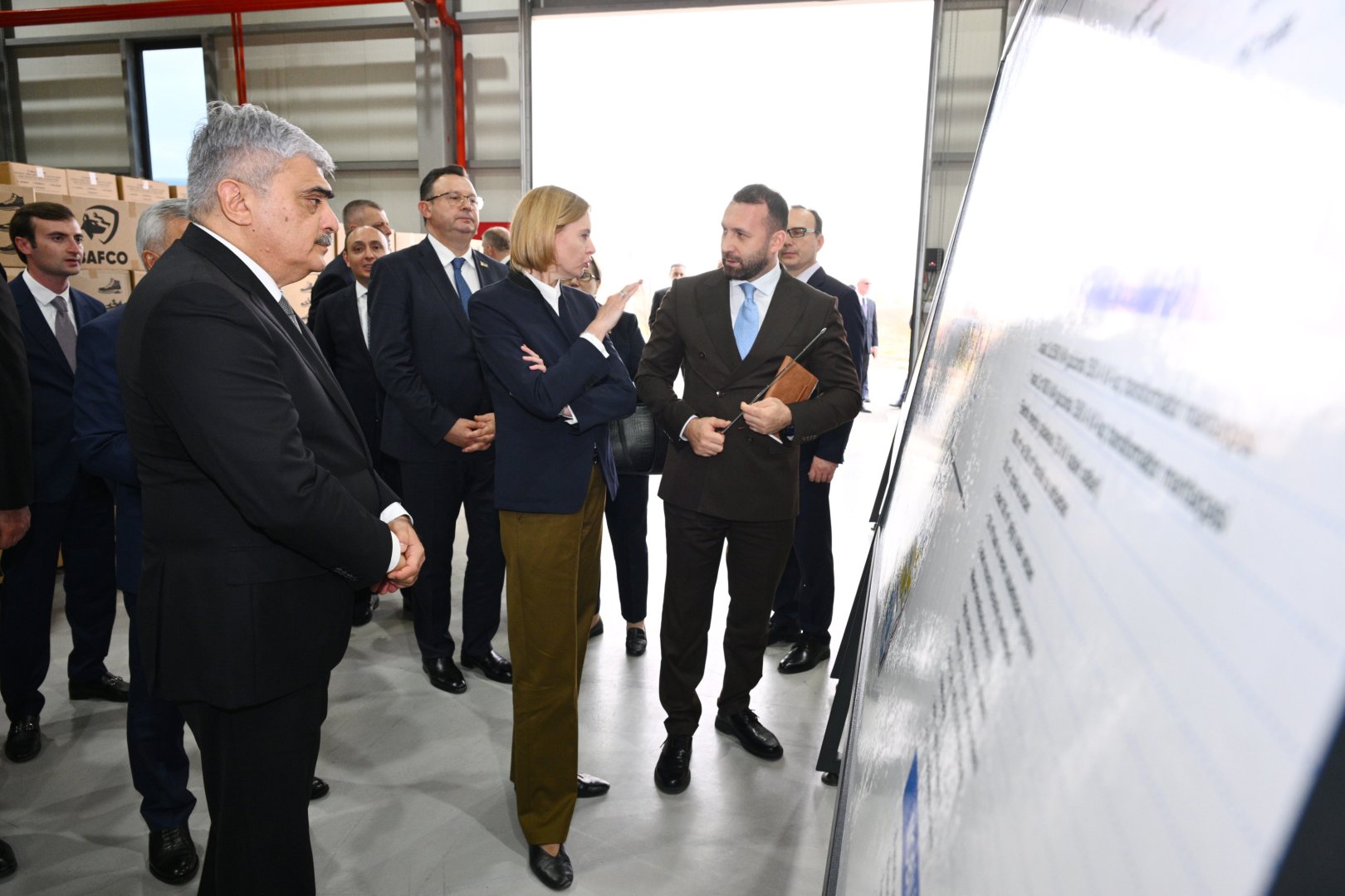 Azerbaijani, Belarusian delegations explore Aghdam Industrial Park (PHOTO)