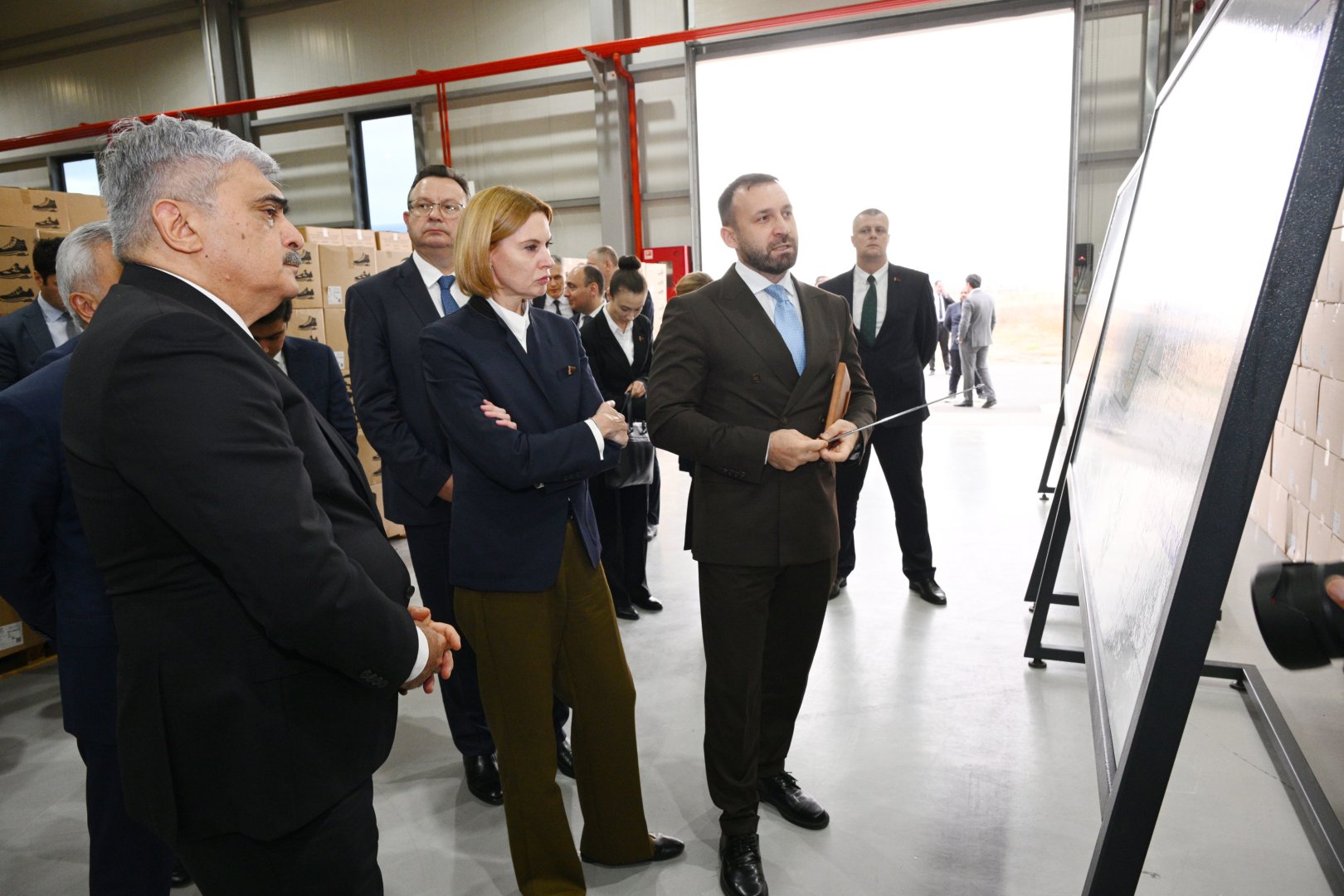 Azerbaijani, Belarusian delegations explore Aghdam Industrial Park (PHOTO)