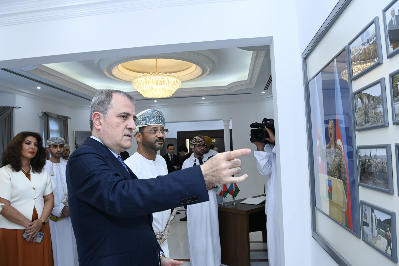 Azerbaijani, Omani foreign ministers hold one-on-one meeting (PHOTO)