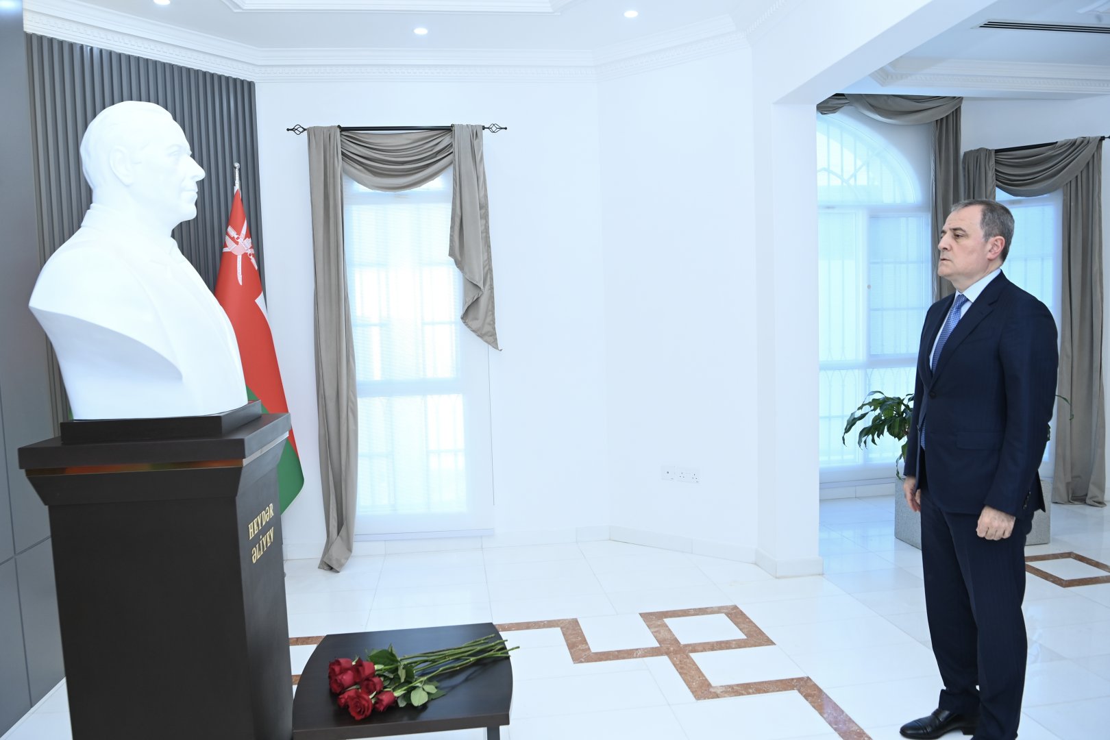 Azerbaijani, Omani foreign ministers hold one-on-one meeting (PHOTO)