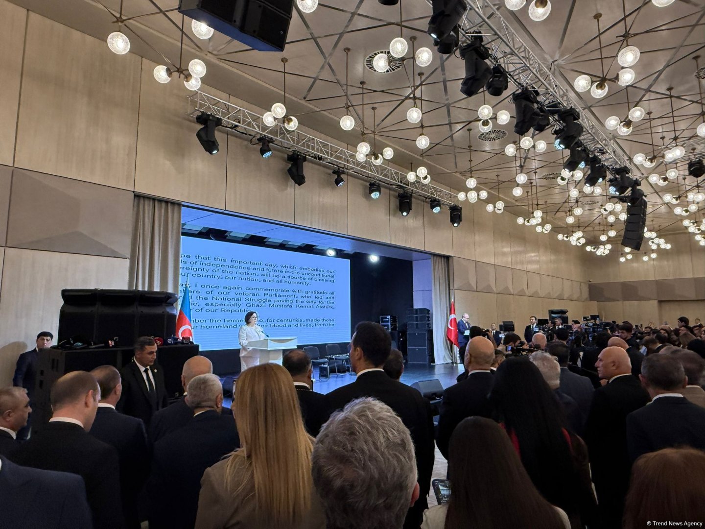 Azerbaijan's Baku hosts official event to mark 102nd anniversary of Republic of Türkiye