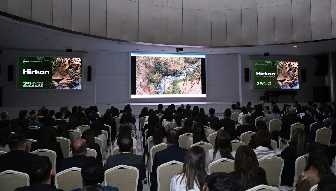 Leyla Aliyeva participates in presentation of "Hirkan" documentary (PHOTO)